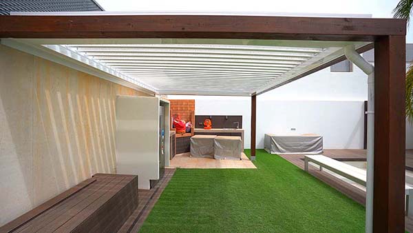 Bioclimatic Aluminium Pergola with LED, Torrevieja, Alicante, Murcia, Benidorm